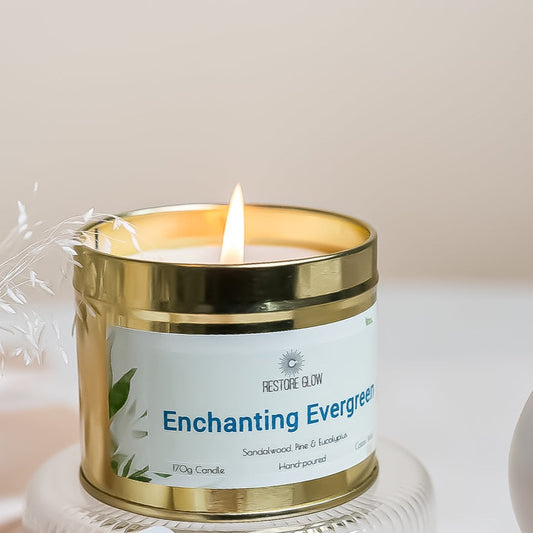 Enchanting Evergreen Candle